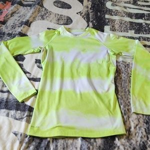 Nike Long Sleeve Neon Activewear Top XS